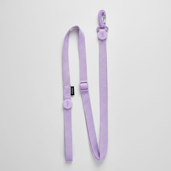 Laisse violette ajustable avec mousqueton pour harnais et laisse pour petit chien Oscar et Plume