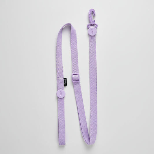 Laisse violette ajustable avec mousqueton pour harnais et laisse pour petit chien Oscar et Plume