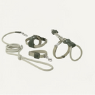 Harnais réglable pour chat Oscar et Plume en beige avec laisse assortie pour promenades confortables