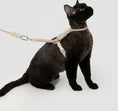 Charger l'image dans la visionneuse de la galerie, Harnais réglable pour chat de Oscar et Plume en tissu doux, idéal pour les promenades confortables
