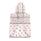 Imperméable pour chien avec capuche à motifs de parapluies, parfait pour les jours de pluie