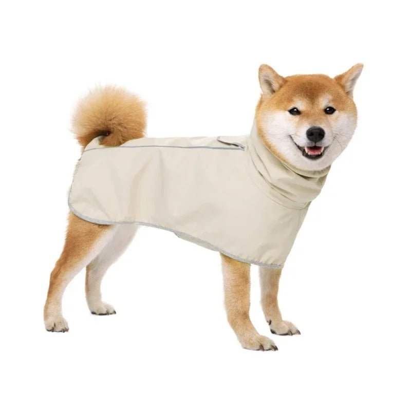 Imperméable Pour Chien Moyen Et Grand Oscar et Plume Crème / XL