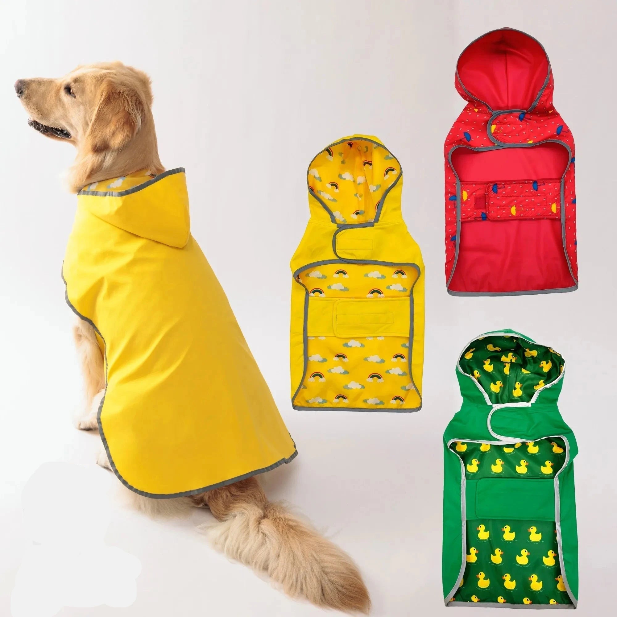 Imperméable réversible pour chien Oscar et Plume