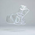 Charger l'image dans la visionneuse de la galerie, Imperméable transparent pour chien léger avec capuche et finitions réfléchissantes
