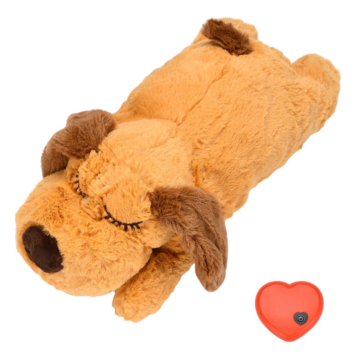 Jouet en peluche avec battement de coeur pour chien Oscar et Plume Default Title