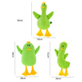 Load image into Gallery viewer, Trois jouets en peluche pour chien en forme de canard, aux couleurs vives et textures douces
