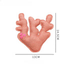 Jouet pour chat en forme de corail rose, doux et amusant pour divertir votre félin