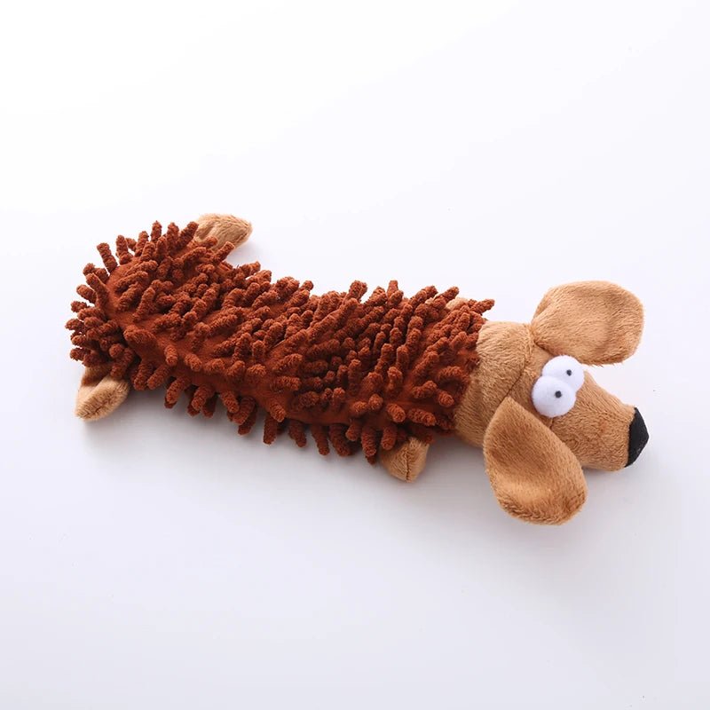 Jouet sonore en peluche pour chien Oscar et Plume