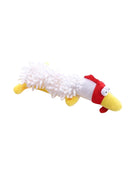 Jouet sonore peluche pour chien en forme de poulet de 27 cm, idéal pour le jeu et la détente de votre animal.