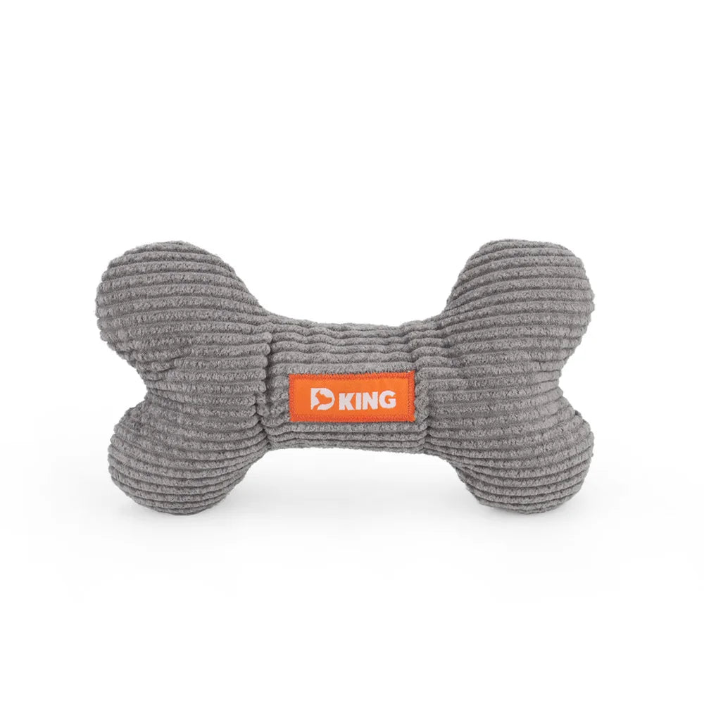 Jouet sonore pour chien Oscar et Plume Gris