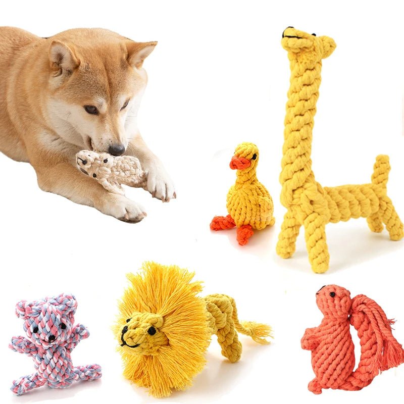 Jouets à mâcher pour petit et moyen chien - Oscar et Plume