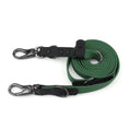 Load image into Gallery viewer, Laisse pour chien imperméable avec 2 crochets, 3 positions Oscar et Plume Vert
