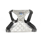Harnais pour chien Oscar et Plume en polyester argenté, doux et durable, idéal avec une laisse et harnais pour chien