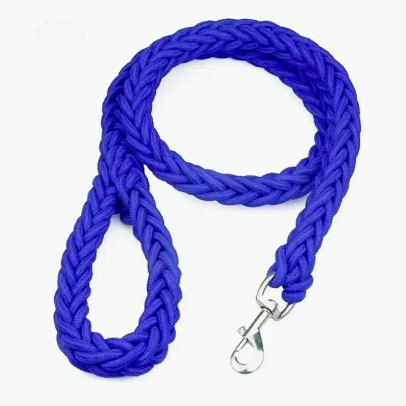 Laisse résistante en nylon de 1,3 m pour chien Oscar et Plume Bleu / Diamètre 1.5 cm