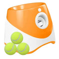 Load image into Gallery viewer, Lanceur de balle de tennis automatique pour chien Oscar et Plume Orange
