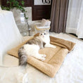 Load image into Gallery viewer, Lit multi position intérieur polaire pour chat Oscar et Plume
