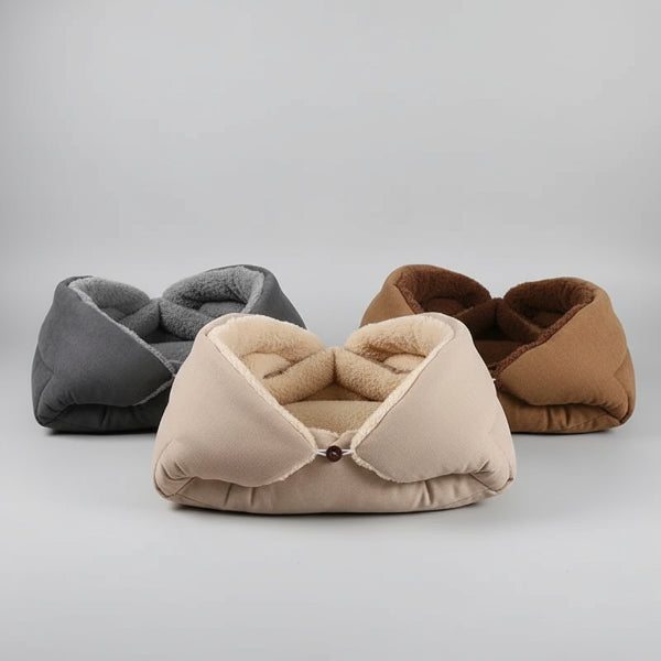 Lit polaire pour chat en trois couleurs, doux et confortable pour le repos des félins