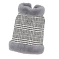 Load image into Gallery viewer, Manteau d'hiver pour petit chien Oscar et Plume Gris / XS : 1.0-1.5kg
