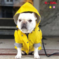 Load image into Gallery viewer, Manteau Imperméable Pour Chien Oscar et Plume Jaune / S
