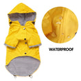 Load image into Gallery viewer, Manteau Imperméable Pour Chien Oscar et Plume Jaune / S
