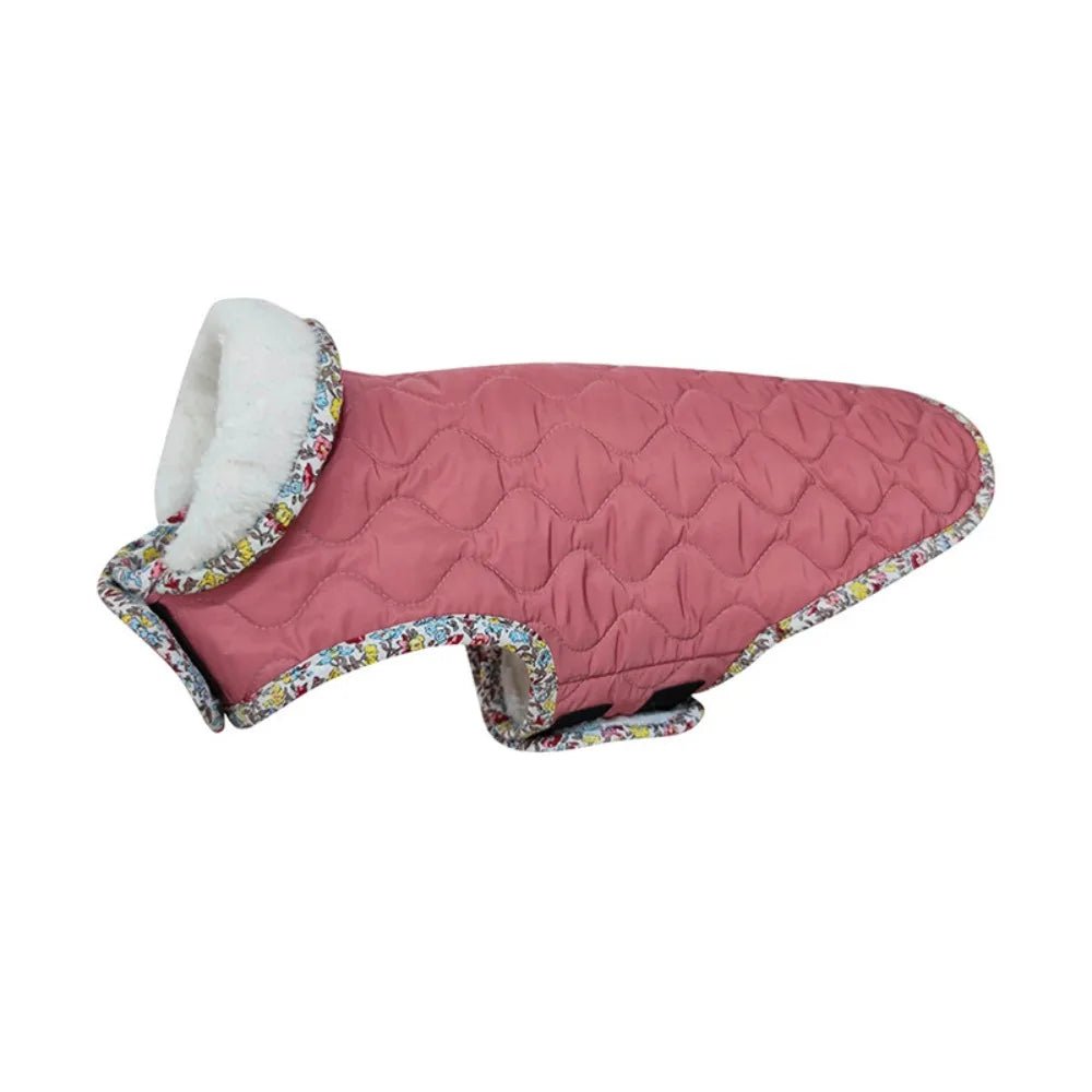 Manteau matelassé imperméable pour chien Oscar et Plume Rose / XS