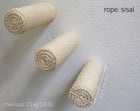 Mur escalade chat en sisal beige par Oscar et Plume avec barres robustes pour grimper