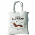 Sac en toile Teckel Oscar et Plume 15