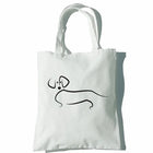 Sac en toile Teckel Oscar et Plume 16