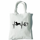 Sac en toile Teckel Oscar et Plume 2