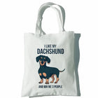 Sac en toile Teckel Oscar et Plume 20