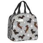 Sac Isotherme impression teckel Oscar et Plume 12