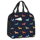 Sac Isotherme impression teckel Oscar et Plume 1