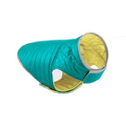 alt
Piumino reversibile con banda riflettente per cane Oscar et Plume Blu / Giallo / XS