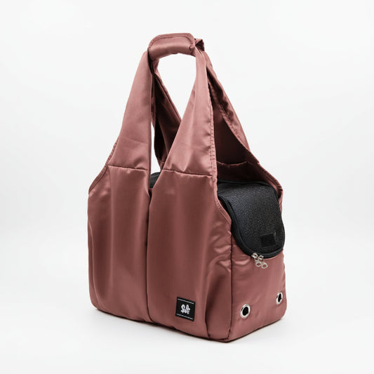 Sac de transport pour petit chien et chat Oscar et Plume Marron