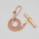 Ensemble Collier personnalisable, laisse et distributeur de sac pour chien Oscar et Plume Collier-laisse / XS