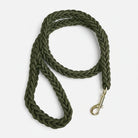 Laisse résistante en nylon de 1,3 m pour chien Oscar et Plume Vert / Diamètre 1.5 cm