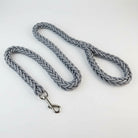 Laisse résistante en nylon de 1,3 m pour chien Oscar et Plume Gris / Diamètre 1.5 cm