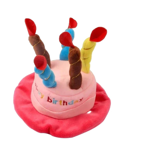 Jouet en peluche pour chien Oscar et Plume Gâteau anniversaire