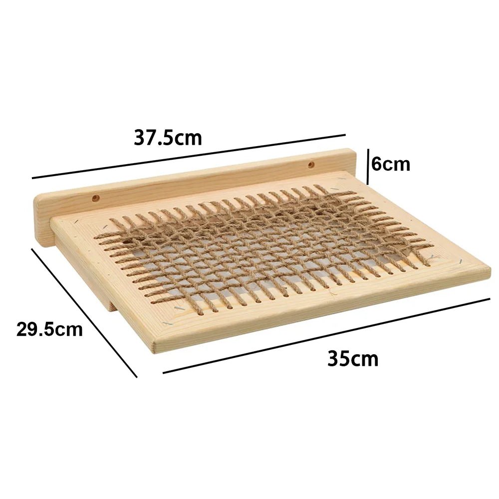 hängematte sisal Wooden Wall Hammock | Sisal For Large