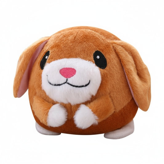 Jouet en peluche interactif pour chien et chat Oscar et Plume Chiot