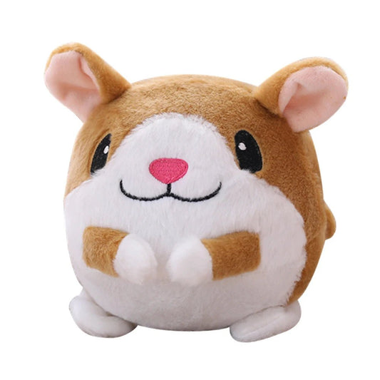 Jouet en peluche interactif pour chien et chat Oscar et Plume Hamster