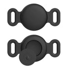 Housse en Silicone pour Apple Airtag et Collier GPS Oscar et Plume Noir / S