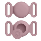 Housse en Silicone pour Apple Airtag et Collier GPS Oscar et Plume Smoky purple / M