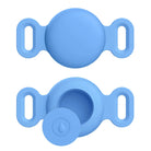 Housse en Silicone pour Apple Airtag et Collier GPS Oscar et Plume Bleu Ciel / M