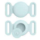 Housse en Silicone pour Apple Airtag et Collier GPS Oscar et Plume Bleu pâle / M