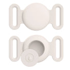 Housse en Silicone pour Apple Airtag et Collier GPS Oscar et Plume Beige / S