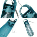 Gourde 2 En 1 Pour Chien Et Chat - 460ml Avec Gamelle Intégrée, étanche, Pliable, Sangle De Transport, Vert - 1