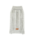 Pull à col roulé pour petit et moyen chien Oscar et Plume Gris / XS