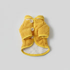 Gilet doublé fausse fourrure pour petit chien Oscar et Plume Orange / S