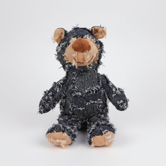 Ours en peluche résistant chien Oscar et Plume avec une texture douce et durable pour les jeux actifs